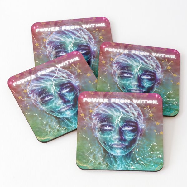 Item preview, Power from Within: Cosmic Energy with Mystical Vibes designed and sold by gleefulme.