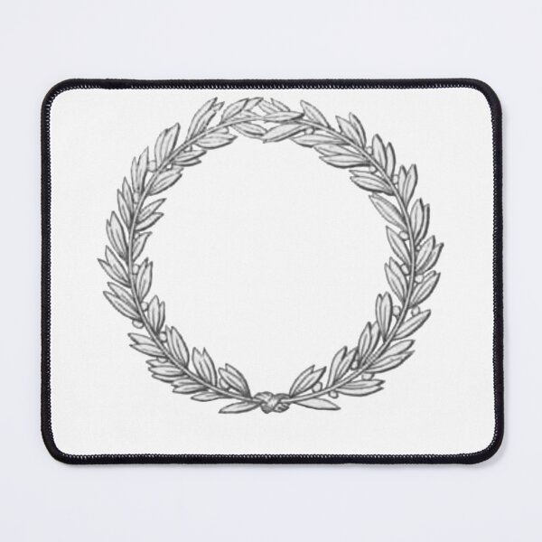 Item preview, Laurel Wreath Illustration, Greek Wreath, Roman Wreath, Victory Wreath designed and sold by HawthorneFlame.