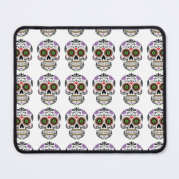 Item preview, Colorful Sugar Skull designed and sold by VeRedbubble.