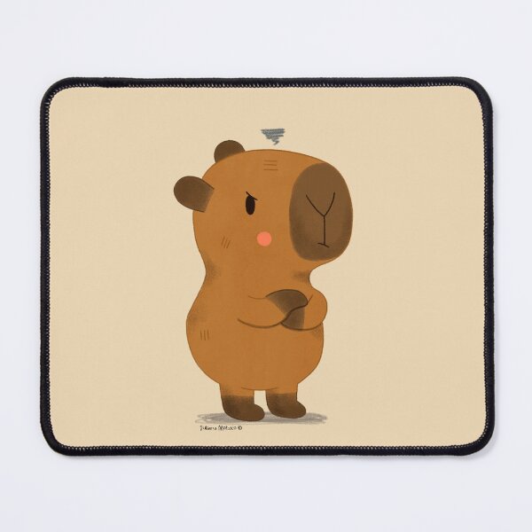 Item preview, Grumpy Capybara designed and sold by julianamotzko.