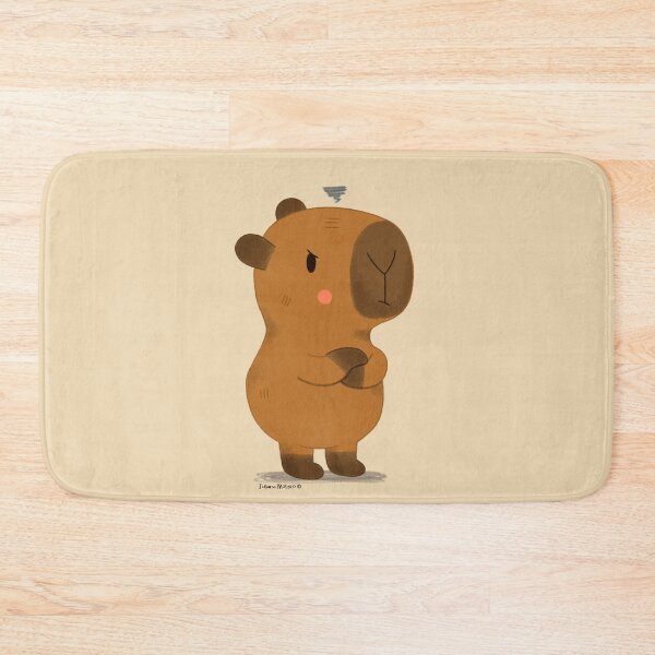 Item preview, Grumpy Capybara designed and sold by julianamotzko.