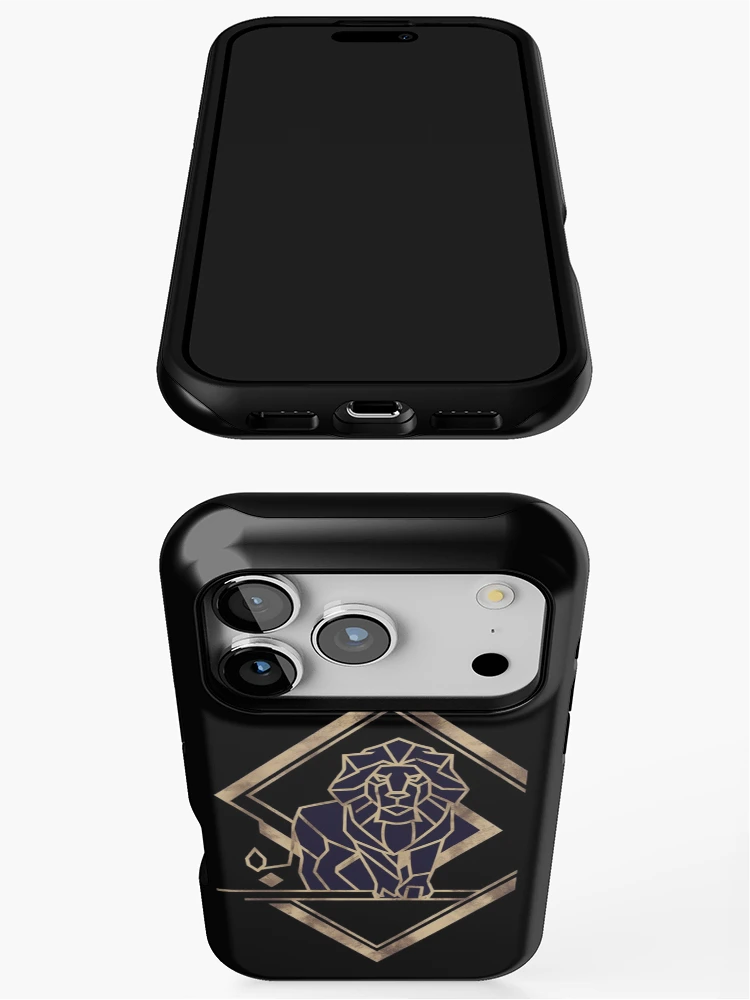 Thumbnail 3 of 4, iPhone Case, Geometric Lion designed and sold by CosmicFreedom9.
