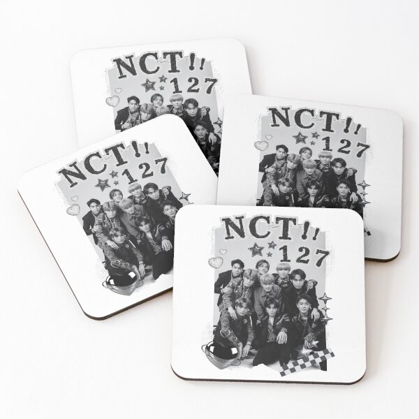 Item preview, NCT 127 Collage: Striking Black and White Vibes designed and sold by AJUNICE STUDIO.