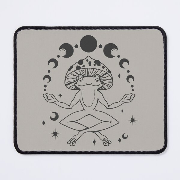 Item preview, Cute Cottagecore Aesthetic Frog Yoga Moon Vintage Graphic designed and sold by Dapper-Art.