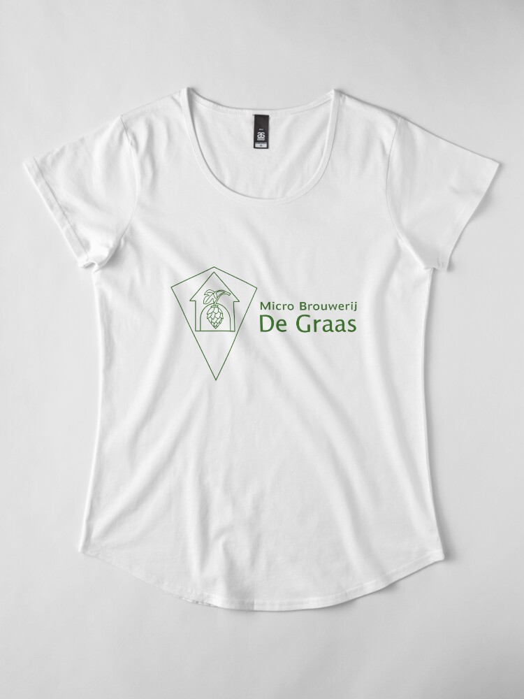 Alternate view of Micro Brouwerij De Graas Premium Scoop T-Shirt
