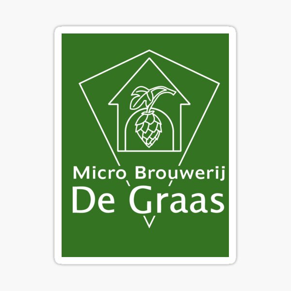 Micro Brouwerij De Graas Sticker