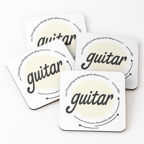 Item preview, GUITAR Typography designed and sold by MonStock.