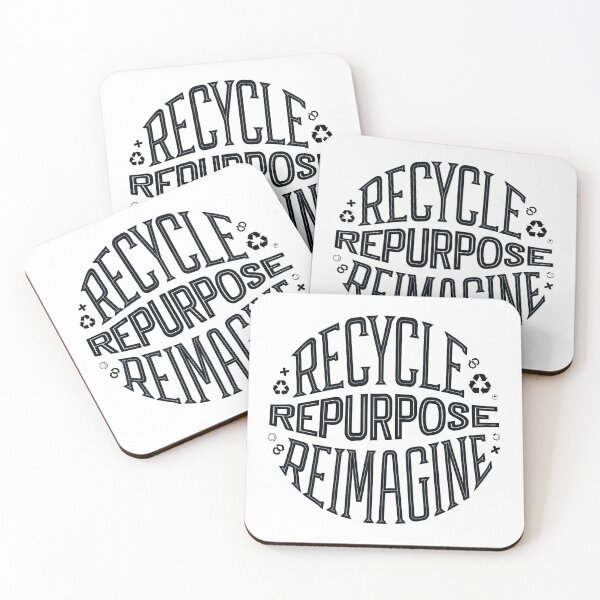 Item preview, Recycle Repurpose Reimagine | Environmental | Earth Day designed and sold by PinkGoddessLove.