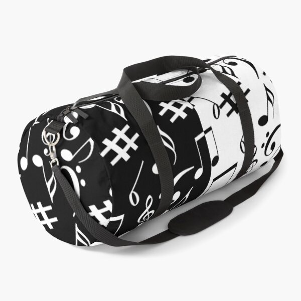 Item preview, Black White Musical Melody Pattern Design designed and sold by PatternTitan.