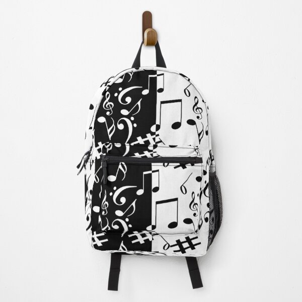 Item preview, Black White Musical Melody Pattern Design designed and sold by PatternTitan.