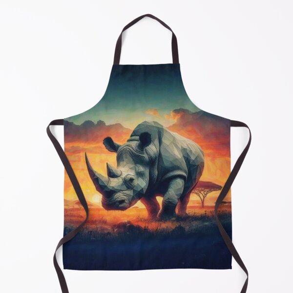 Item preview, Rhino Sunset Safari designed and sold by Nostalgia Busters.