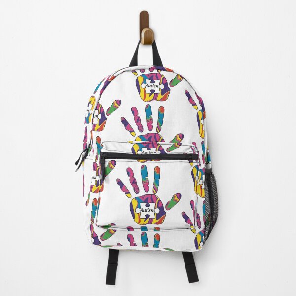 Item preview, Autism single Hand colourful 4 designed and sold by TheSilentArtists.