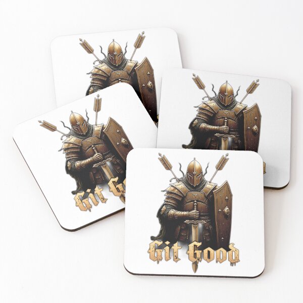 Item preview, Git good knight designed and sold by AiAnatnom.