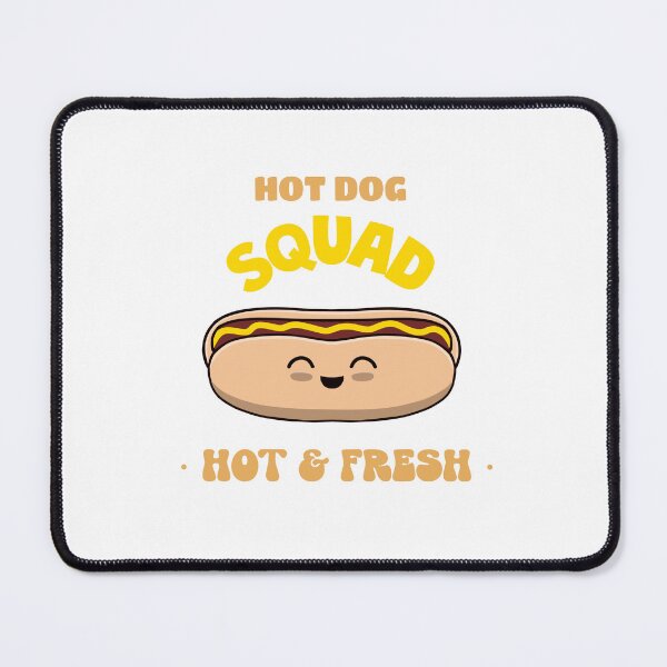 Item preview, Funny Hot Dog Squad designed and sold by Sartoris Art.