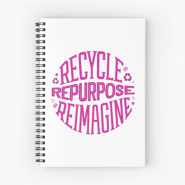 Item preview, Pink Recycle Repurpose Reimagine | Environmental | Earth Day designed and sold by PinkGoddessLove.