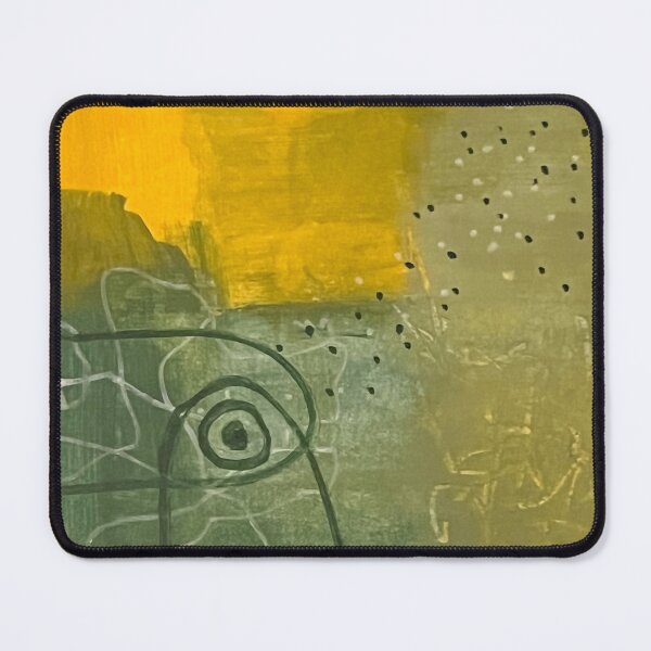 Item preview, Green and Gold Abstract Art Design designed and sold by NancyMerkle.