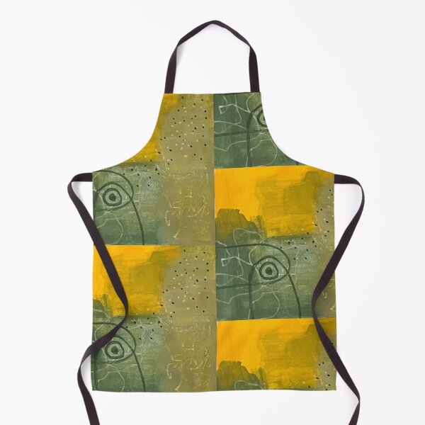 Item preview, Green and Gold Abstract Art Design designed and sold by NancyMerkle.
