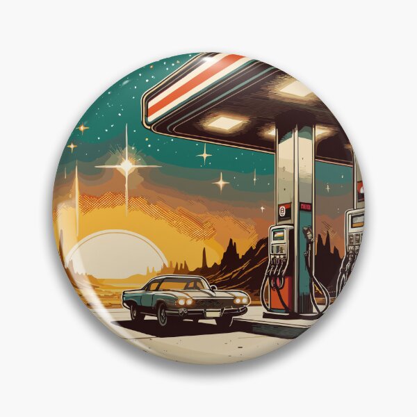 Item preview, Intergalactic Sci-Fi Space Gas Station designed and sold by RayCrimson.