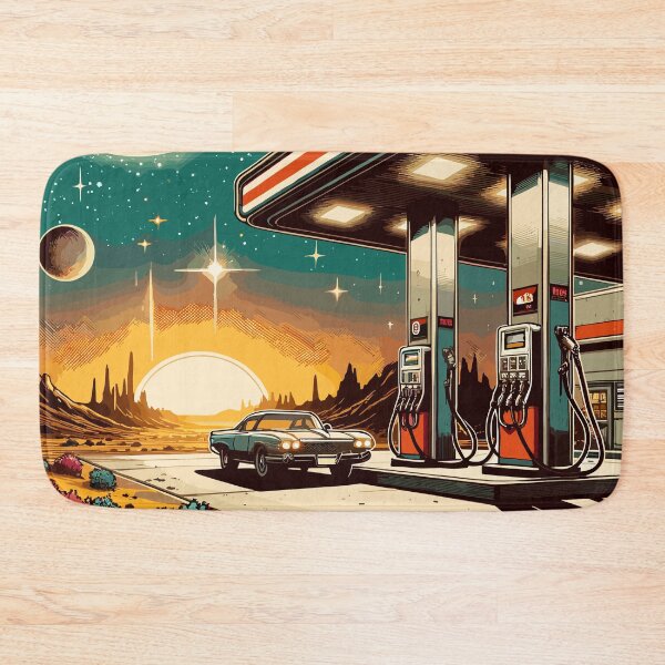 Item preview, Intergalactic Sci-Fi Space Gas Station designed and sold by RayCrimson.