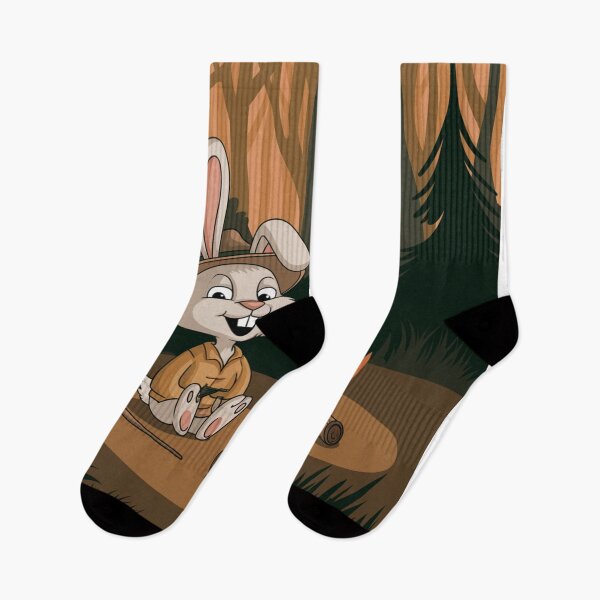 Item preview,  CAMPFIRE CARTOON RABBIT  designed and sold by Obinne.