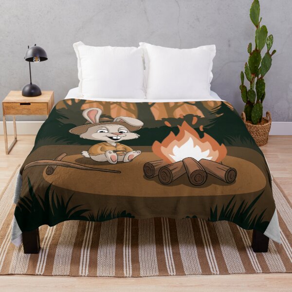 Item preview, CAMPFIRE CARTOON RABBIT designed and sold by Obinne.
