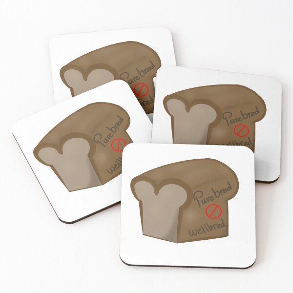 Item preview, Purebred Does Not Equal Wellbred Joke Dog Sticker designed and sold by UptownMuttCreations.
