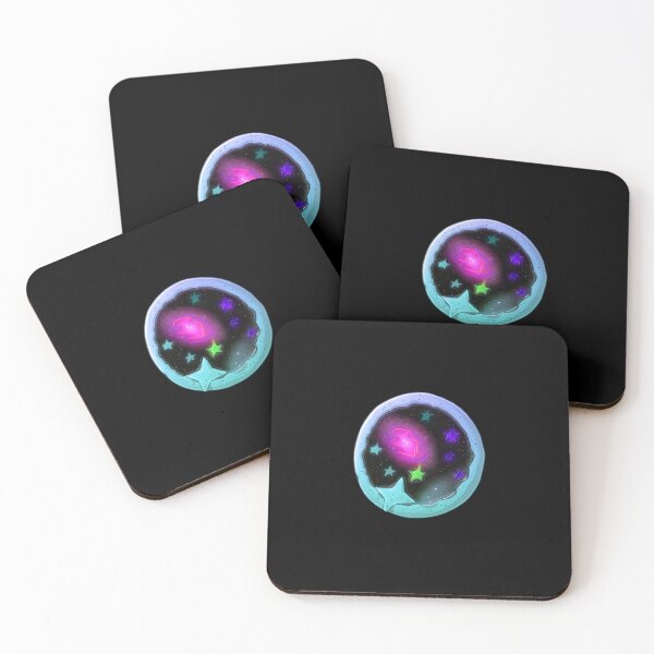 Item preview, Blue Pink Galaxy Stars Pizza designed and sold by blugost.