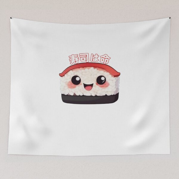 Item preview, Sushi is Life - “寿司は命” Cute Sushi Character designed and sold by MarkLines.