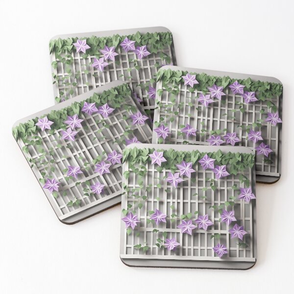 Item preview, Origami Art - Clematis: The Climbing Queen of the Garden designed and sold by ArtfulFolds.