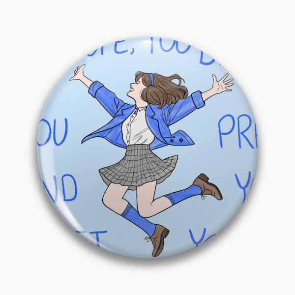 Item preview, Veronica Heathers the Musical BEAUTIFUL quote line art & watercolour designed and sold by EmiliaMoscovich.