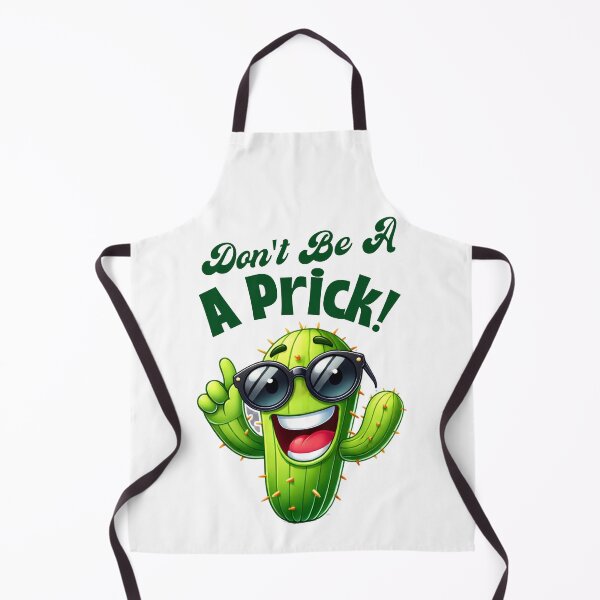 Item preview, Don't Be A Prick Funny Cactus Cartoon Design designed and sold by KokkoCanada.
