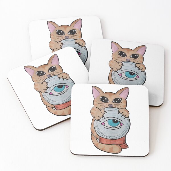 Item preview, Fortune Teller Kitty designed and sold by The Morbid Hippie .