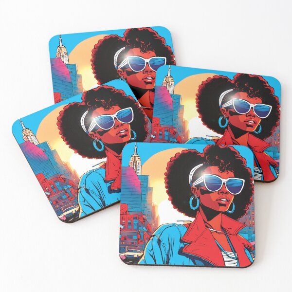 Item preview, Retro Lady 010 - 1980's New York Street Lady - 80s designed and sold by QuarterMoon.