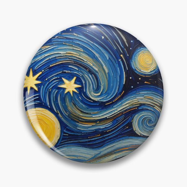 Item preview, A Starry Night  designed and sold by ArtFactoryAI.