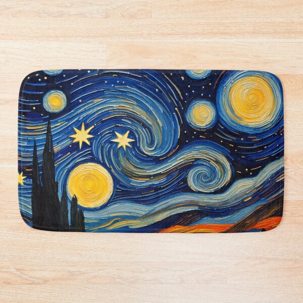 Item preview, A Starry Night  designed and sold by ArtFactoryAI.