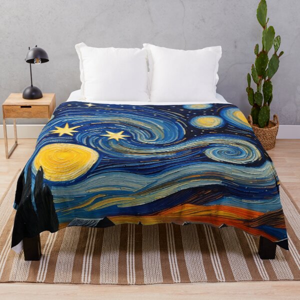Item preview, A Starry Night  designed and sold by ArtFactoryAI.