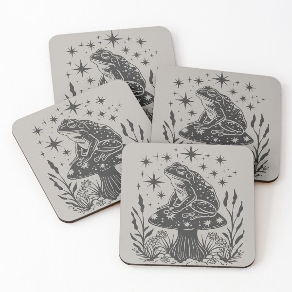 Item preview, Cute Cottagecore Aesthetic Frog Mushroom Vintage Graphic designed and sold by Dapper-Art.