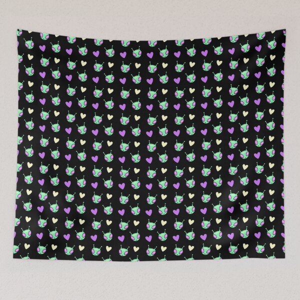 Item preview, I Heart Alien Pattern designed and sold by jolty.