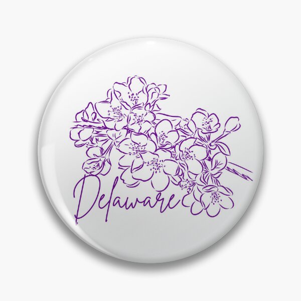 Item preview, Delaware State Flower Peach Blossom Classic T-shirt Sticker designed and sold by ThinkNature!.