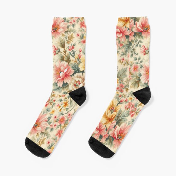 Vista previa del artículo con la obra «flores vintage», diseñado y vendido por sevenmountains.