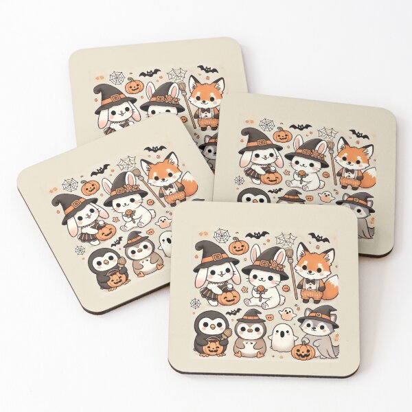 Item preview, Cutie one animal friends with halloween || Halloween ||Gift, stickers,accessories and decorations  designed and sold by AG-Product.