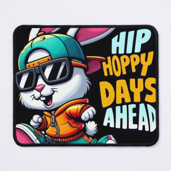 Item preview, hip hop rabbit - hoppy days ahead  designed and sold by Yas_oma.