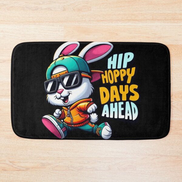 Item preview, hip hop rabbit - hoppy days ahead  designed and sold by Yas_oma.