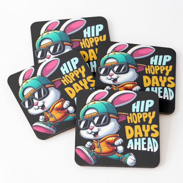 Item preview, hip hop rabbit - hoppy days ahead  designed and sold by Yas_oma.