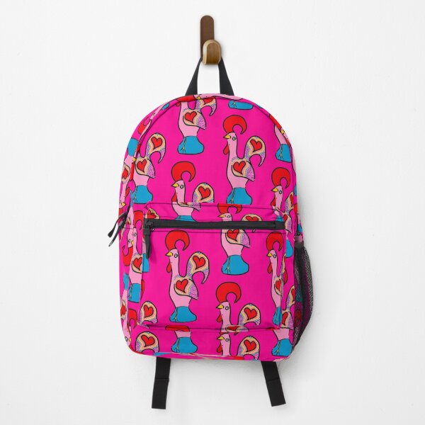 Item preview, Pride Portuguese Rooster of Barcelos on hot pink designed and sold by AdventuresOy.