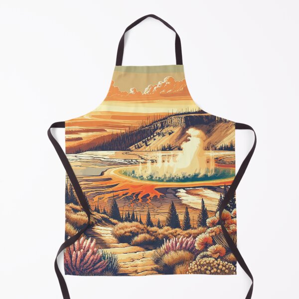 Item preview, Grand Prismatic Spring Yellowstone designed and sold by RayCrimson.