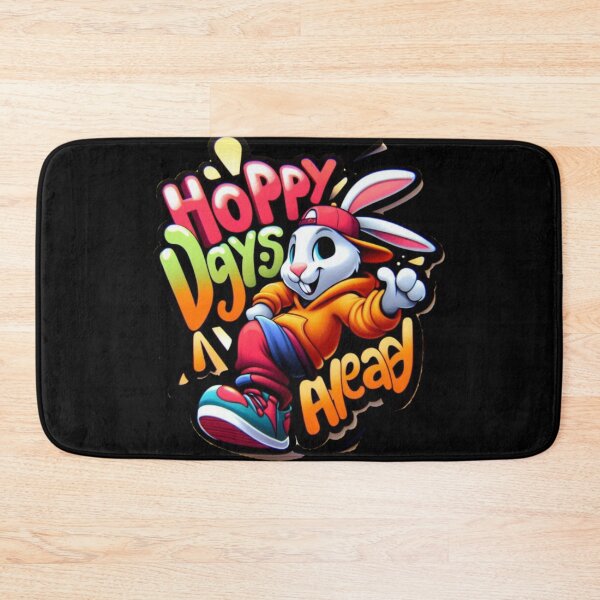 Item preview, hip hop hare - hoppy days ahead designed and sold by Yas_oma.