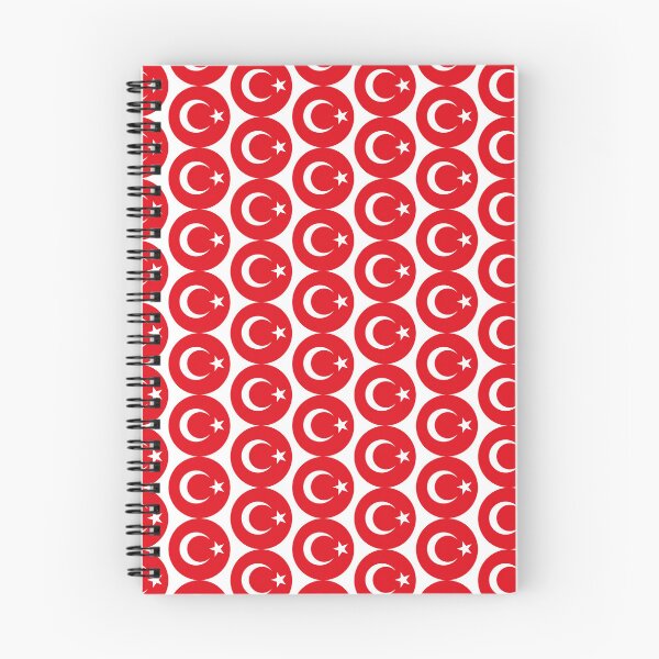 Item preview, Turkey Flag Round designed and sold by MoonElite.
