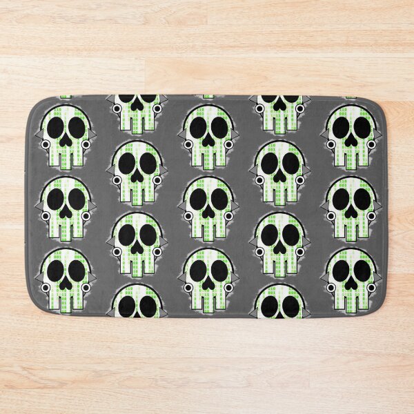 Item preview, Cyber Skull Patch Green designed and sold by DrowningBeauty.