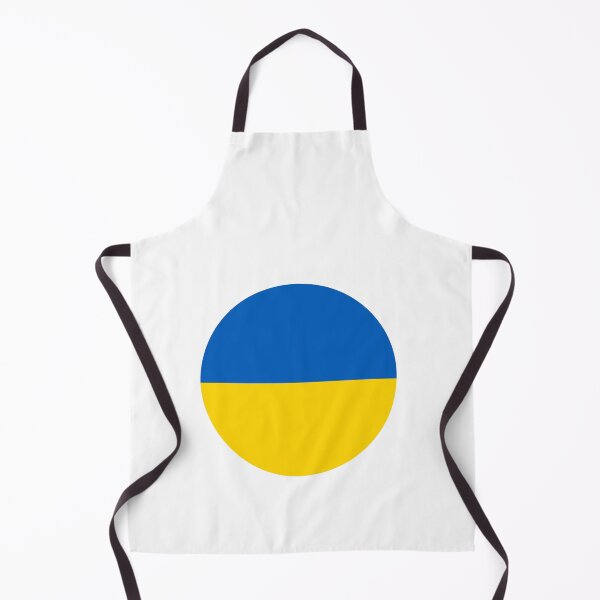 Item preview, Ukraine Flag Round designed and sold by MoonElite.